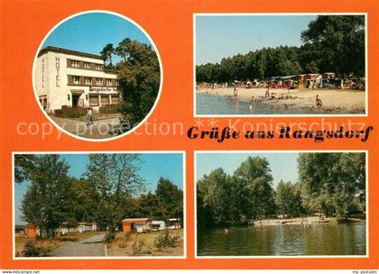 Rangsdorf Hotel Rangsdorfer Hof Strandbad Rangsdorfer See Campingplatz Nymphense