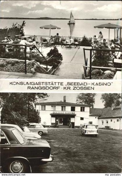 Rangsdorf Seebad Kasino Trabant Lada