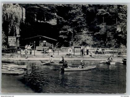 Rathen Saechsische Schweiz Rathen Sachsen Amselsee Bootstation