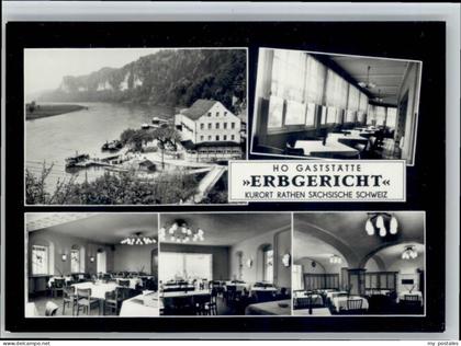 Rathen Saechsische Schweiz Rathen Sachsen Gaststaette Erbgericht