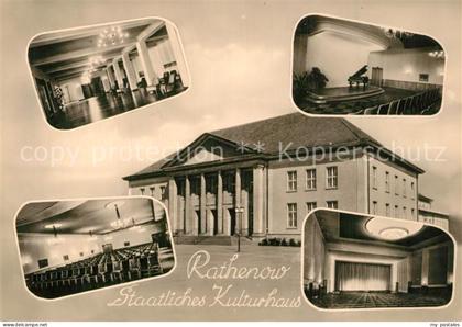 Rathenow Staatliches Kulturhaus Details