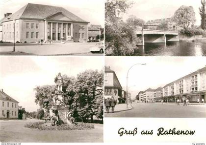 Rathenow Teilansichten Denkmal Bruecke