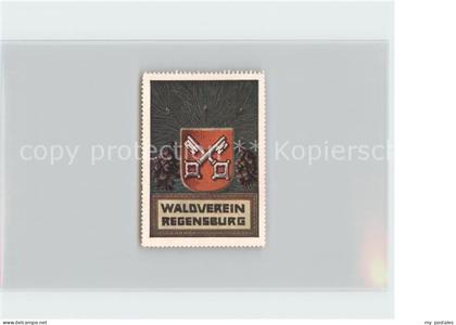 REGENSBURG Bayern Wappen Waldverein Regensburg