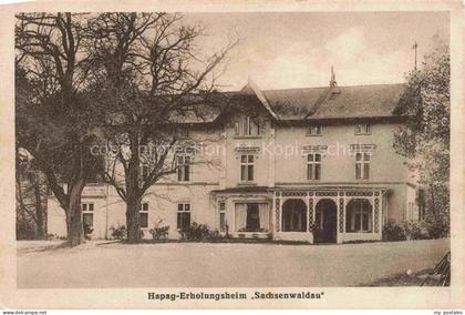 Sachsenwaldau Reinbek Stormarn Schleswig-Holstein Hapag Erholungsheim