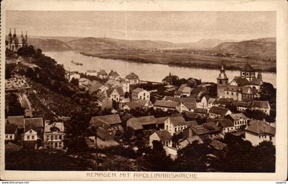 CPA Remagen Mit Apollinariskirche
