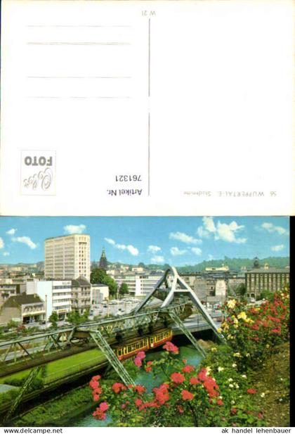 761321 Wuppertal-E. Stadtmitte Wuppertal Germany Schwebebahn