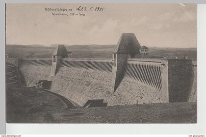 (76721) AK Möhnesee, Möhnetalsperre 1915