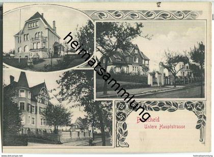 Burscheid - Untere Hauptstrasse - AK ca. 1910 - Verlag Rob. Reininghaus Burscheid