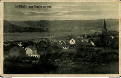 CPA Overath im Bergischen Land, Gesamtansicht, Blick von Norden