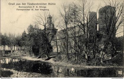 CPA Wegberg Kreis Heinsberg, Restauration Tüschenbroicher Mühle