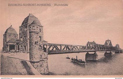 Duisburg Ruhr Homberg Rheinbruecke / Duisburg /Duisburg Stadtkreis