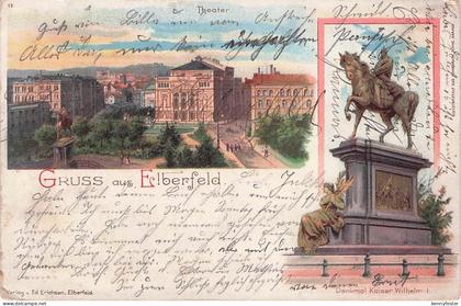 Elberfeld Wuppertal Kaiser Wilhelm-Denkmal Theater / Wuppertal