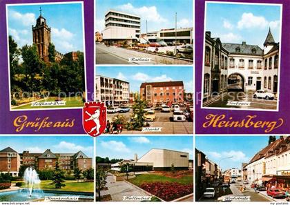Heinsberg Westfalen Markt Hochstrasse Rathaus