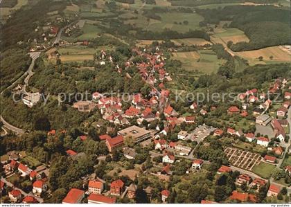 Tecklenburg Steinfurt NRW Fliegeraufnahme