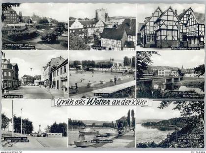 Wetter Ruhr Wetter Kaiserstrasse Fuenf Giebel Haeuser Harkortsee x