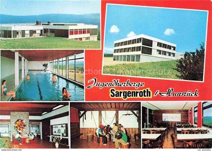 Sargenroth Rhein-Hunsrueck-Kreis Rheinland-Pfalz Jugendherberge Hallenbad Speise