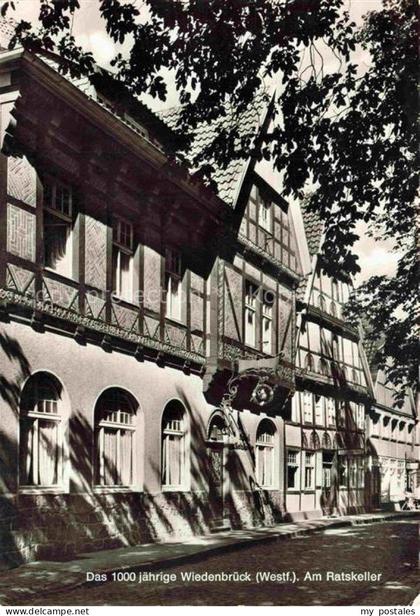 Wiedenbrueck Rheda-Wiedenbrueck Am Ratskeller 1000jaehrige Stadt Historisches Ge