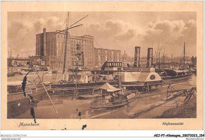 AEJP7-0601- ALLEMAGNE - MANNHEIM - HAFENANSICHT