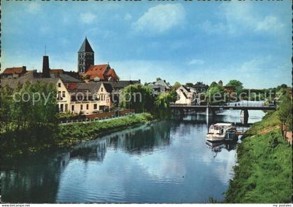 Rheine Emsbruecke Stadtkirche