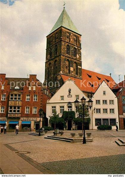 Rheine Marktplatz Stadtkirche
