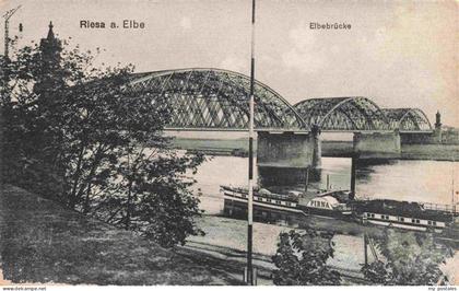Riesa Sachsen Elbebruecke
