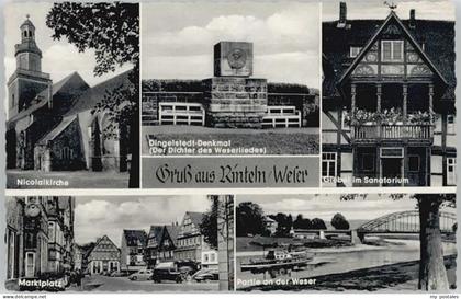 Rinteln Weser Niedersachsen