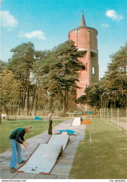 Juegesheim Rodgau Offenbach Hessen Aussichtsturm Minigolfanlage