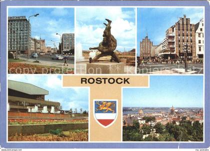 ROSTOCK  CITY Lange-Strasse Cafe Rostock Kongresshalle