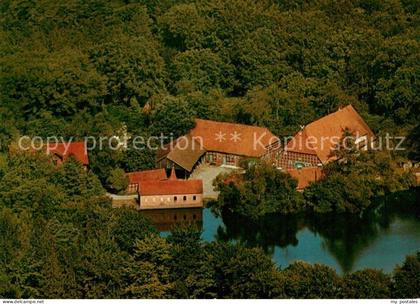 Rotenburg Wuemme Gaststaette Ahauser Muehle Fliegeraufnahme