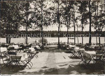 Rotenburg Wuemme Heideschaenke am Bullensee Terrasse