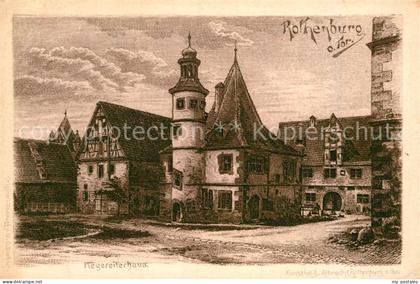 Rothenburg Tauber Hegereiterhaus