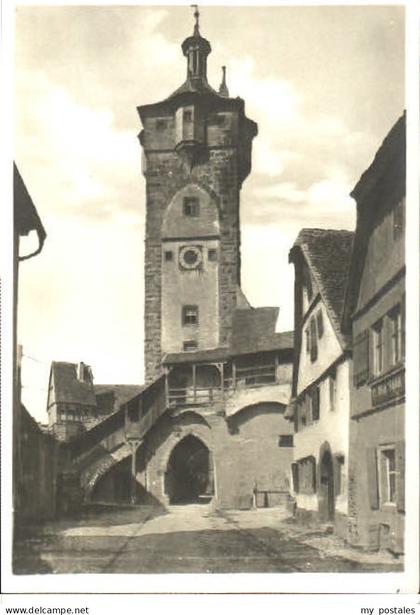 Rothenburg Tauber Klingenturm
