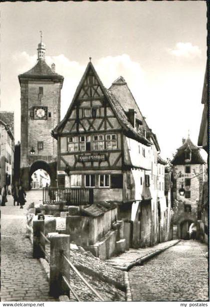 Rothenburg Tauber Ploenlein