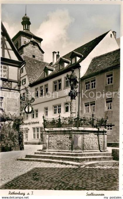 Rothenburg Tauber Seelbrunnen
