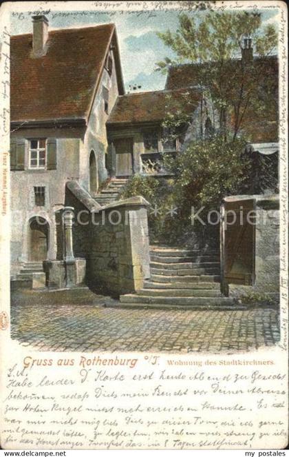 Rothenburg Tauber Stadtkirchners