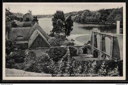 AK Rüdersdorf, Alte Kalköfen und Sportplatz am Heinitzsee