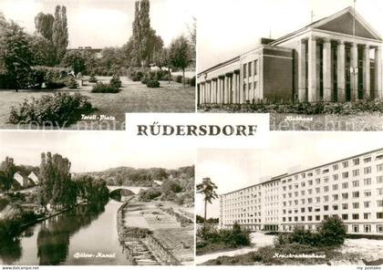 Ruedersdorf Berlin Torall-Platz Klubhaus Kreiskrankenhaus