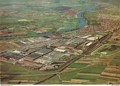 RuessELSHEIM Main Opel Werk Fliegeraufnahme