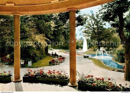 Ruesselsheim Main Stadtpark Promenade Wasserspiele