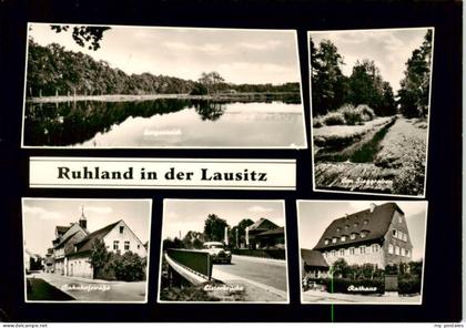 Ruhland Sorgenteich Am Sieggraben Bahnhofstrasse Listerbruecke Rathaus