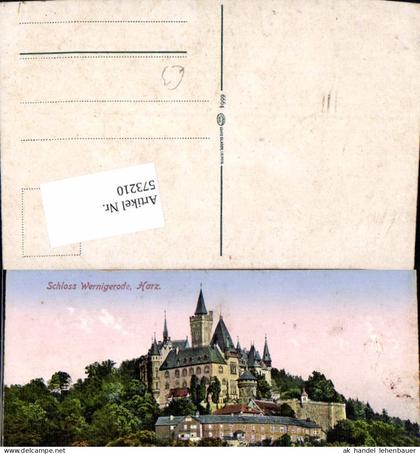 573210,Wernigerode Schloss Wernigerode