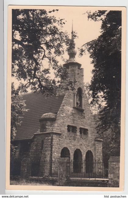 (98611) Foto AK Lützen, Gustav-Adolf-Kapelle, 1955