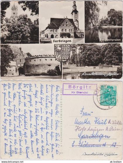 Ansichtskarte Gardelegen Mehrbildkarte 1961