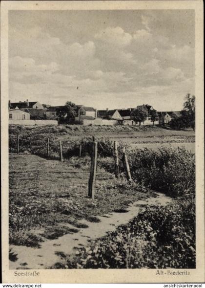 CPA Biederitz in Saxe Anhalt, Seestraße