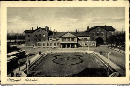 CPA Bitterfeld in Saxe Anhalt, Bahnhof