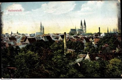 CPA Halberstadt Saxe Anhalt, Panorama