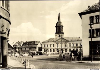 CPA Haldensleben Saxe Anhalt, Friedrich Engels Platz