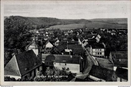 CPA Leißling Weißenfels in Saxe Anhalt, Panorama