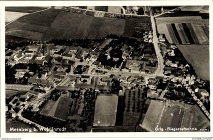 CPA Meseberg bei Wolmirstedt, Luftaufnahme