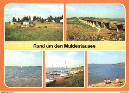 Friedersdorf Bitterfeld MuldestauseeZeltplatz Neue Bruecke